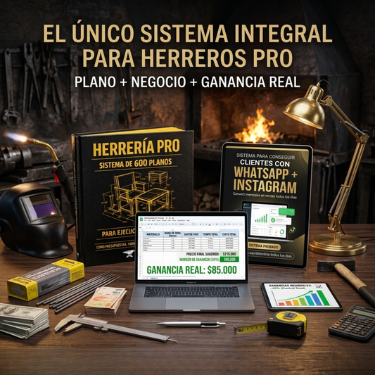 Herreria PRO (Sistema de 600 planos) +5 Bonus